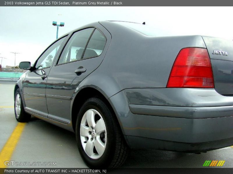 Platinum Grey Metallic / Black 2003 Volkswagen Jetta GLS TDI Sedan