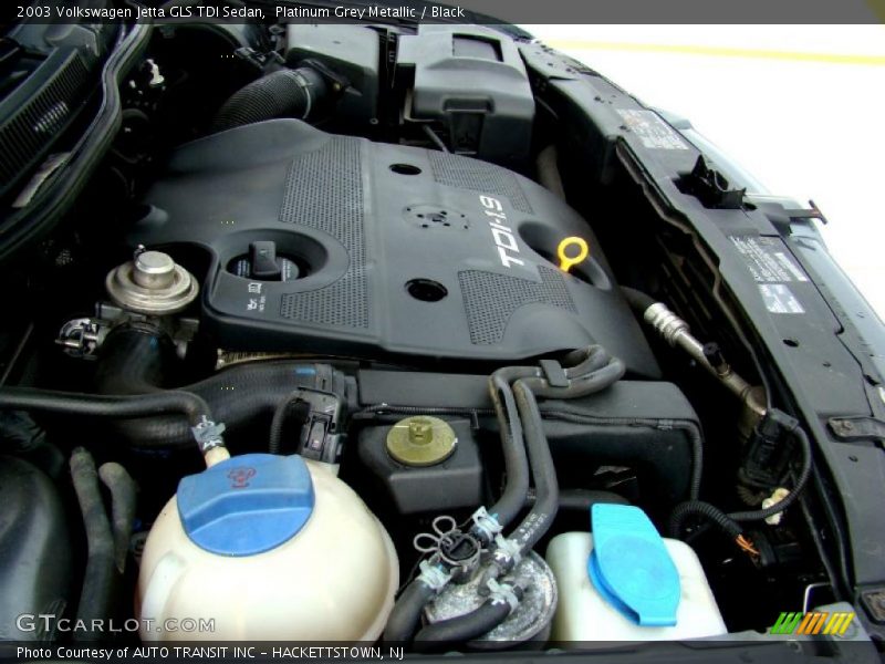 Platinum Grey Metallic / Black 2003 Volkswagen Jetta GLS TDI Sedan