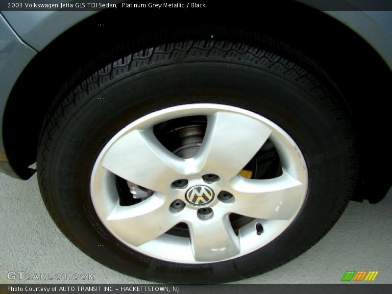Platinum Grey Metallic / Black 2003 Volkswagen Jetta GLS TDI Sedan