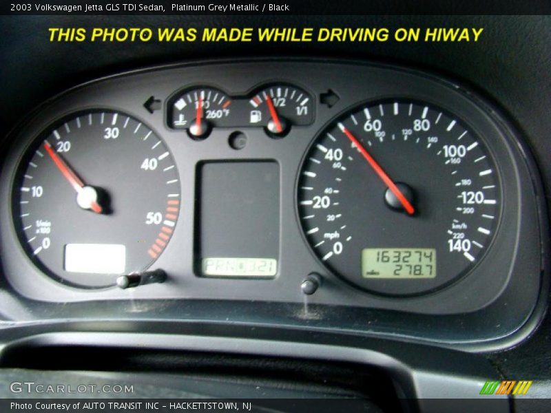 Platinum Grey Metallic / Black 2003 Volkswagen Jetta GLS TDI Sedan