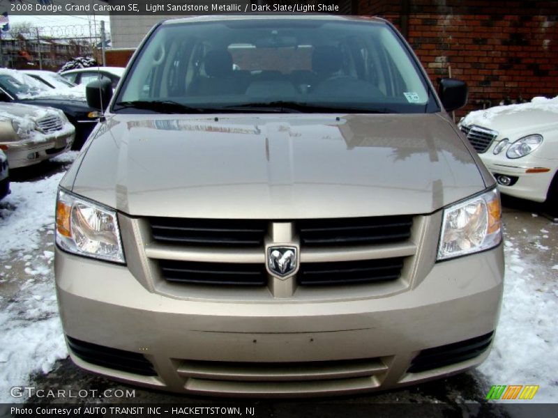 Light Sandstone Metallic / Dark Slate/Light Shale 2008 Dodge Grand Caravan SE
