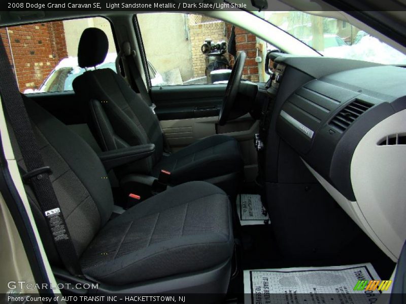 Light Sandstone Metallic / Dark Slate/Light Shale 2008 Dodge Grand Caravan SE