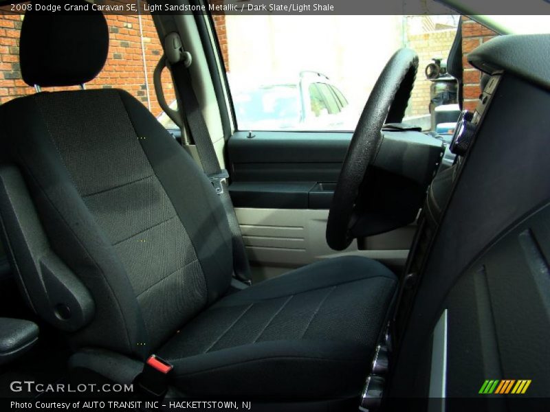Light Sandstone Metallic / Dark Slate/Light Shale 2008 Dodge Grand Caravan SE
