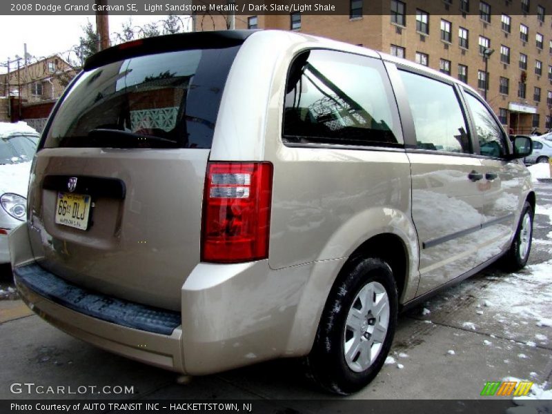 Light Sandstone Metallic / Dark Slate/Light Shale 2008 Dodge Grand Caravan SE