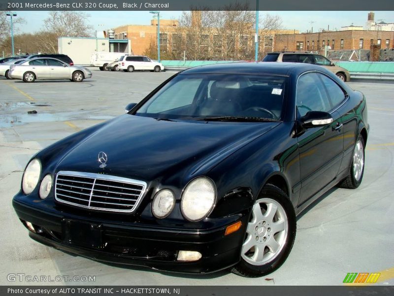 Black / Charcoal 2001 Mercedes-Benz CLK 320 Coupe