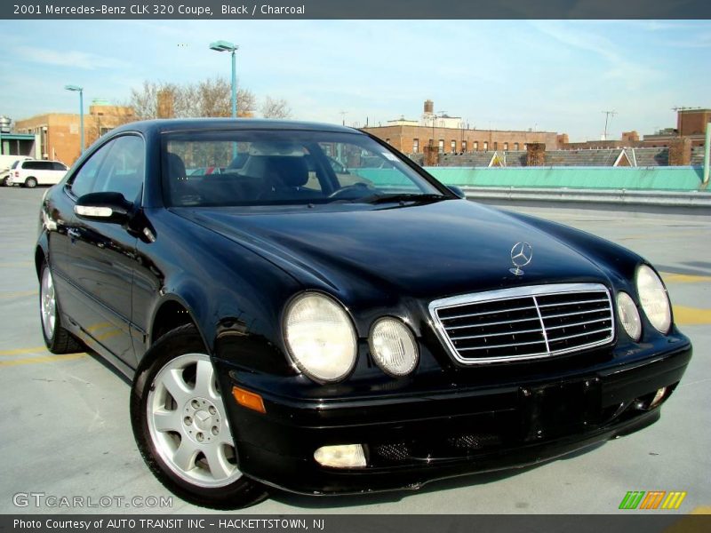 Black / Charcoal 2001 Mercedes-Benz CLK 320 Coupe