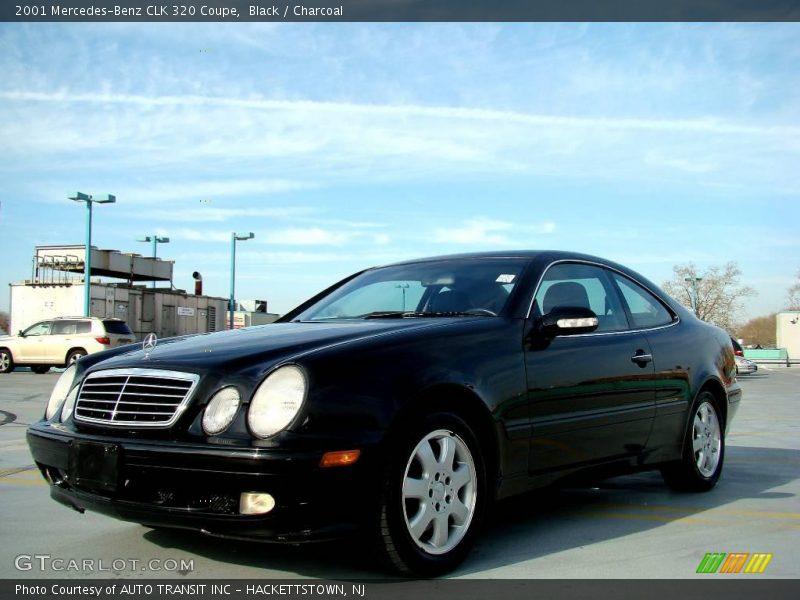 Black / Charcoal 2001 Mercedes-Benz CLK 320 Coupe