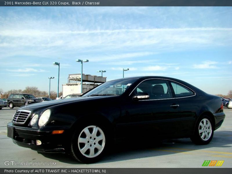 Black / Charcoal 2001 Mercedes-Benz CLK 320 Coupe