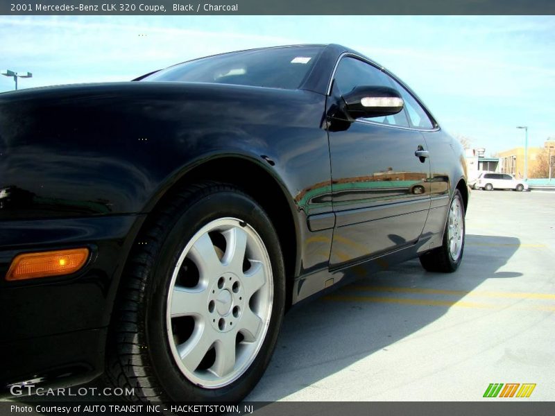 Black / Charcoal 2001 Mercedes-Benz CLK 320 Coupe