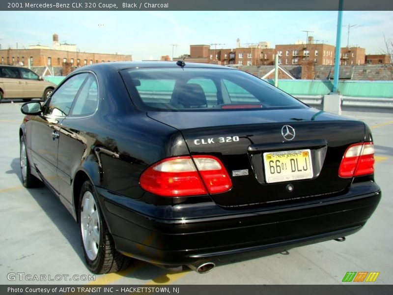 Black / Charcoal 2001 Mercedes-Benz CLK 320 Coupe