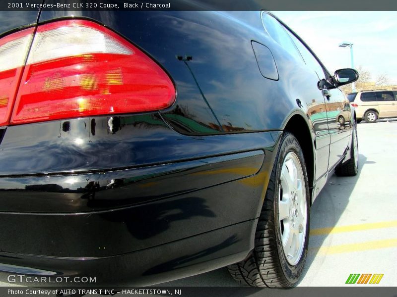 Black / Charcoal 2001 Mercedes-Benz CLK 320 Coupe