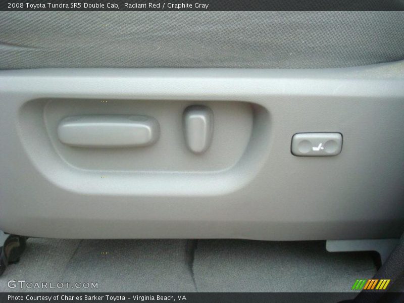 Radiant Red / Graphite Gray 2008 Toyota Tundra SR5 Double Cab