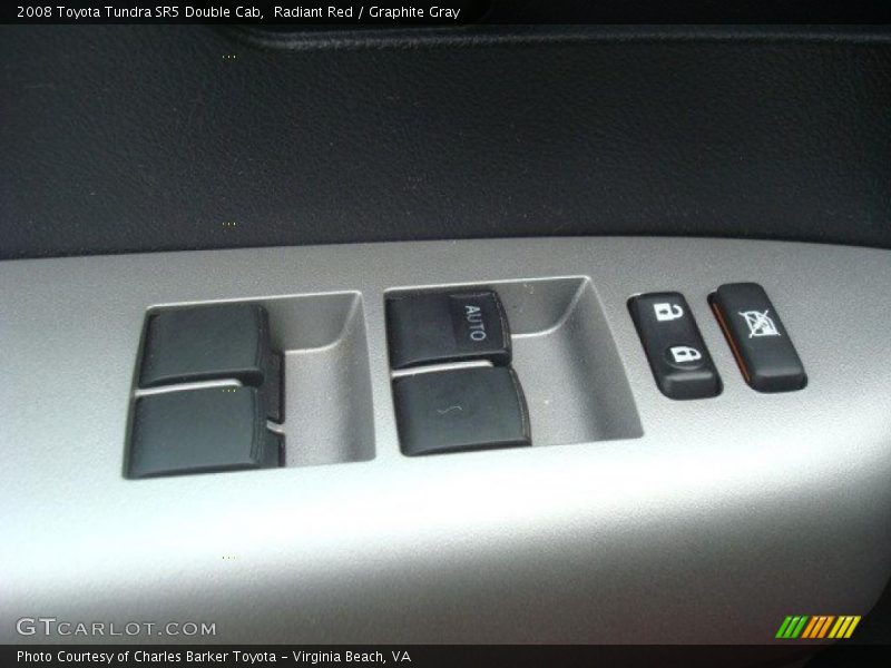 Radiant Red / Graphite Gray 2008 Toyota Tundra SR5 Double Cab