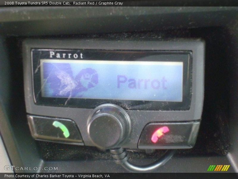 Radiant Red / Graphite Gray 2008 Toyota Tundra SR5 Double Cab