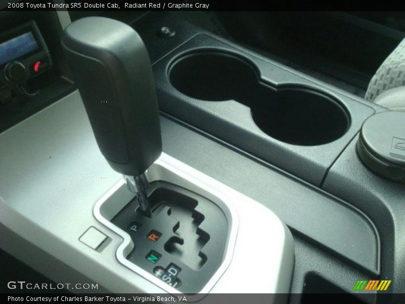 Radiant Red / Graphite Gray 2008 Toyota Tundra SR5 Double Cab