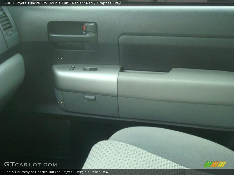Radiant Red / Graphite Gray 2008 Toyota Tundra SR5 Double Cab