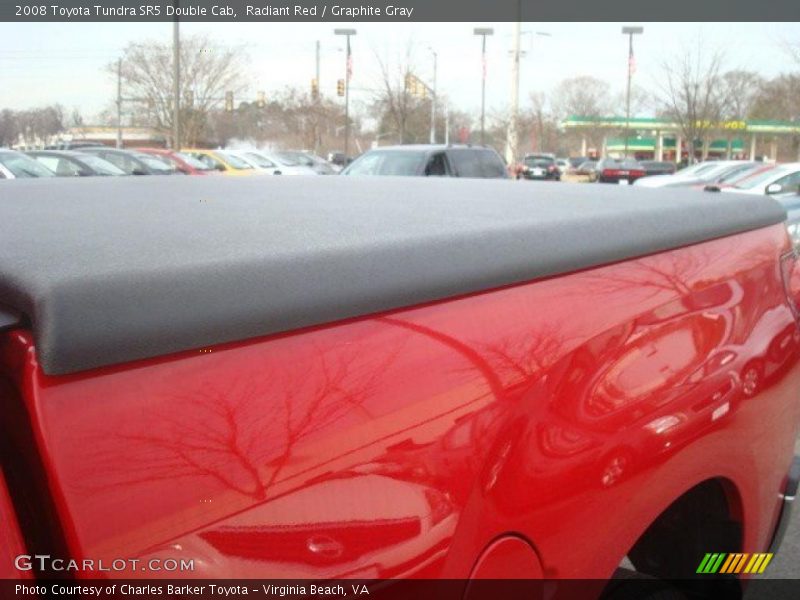 Radiant Red / Graphite Gray 2008 Toyota Tundra SR5 Double Cab