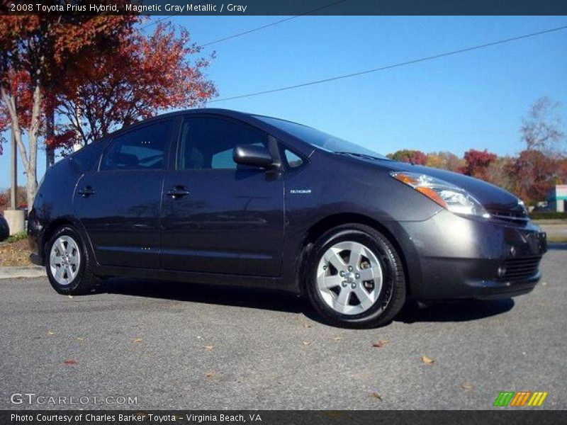 Magnetic Gray Metallic / Gray 2008 Toyota Prius Hybrid