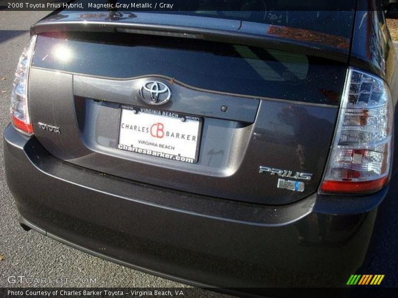 Magnetic Gray Metallic / Gray 2008 Toyota Prius Hybrid