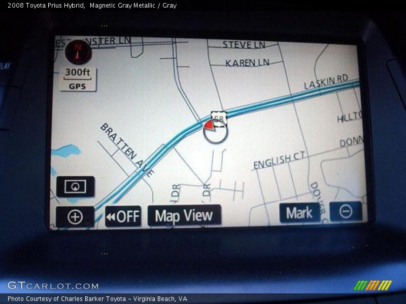 Magnetic Gray Metallic / Gray 2008 Toyota Prius Hybrid