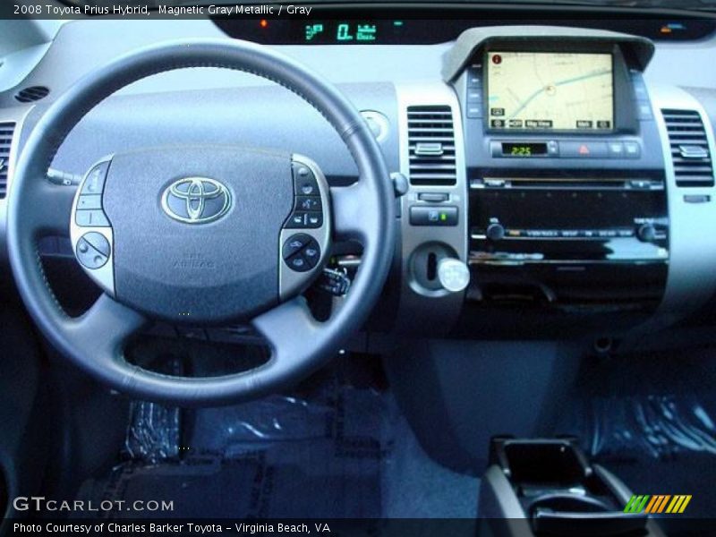 Magnetic Gray Metallic / Gray 2008 Toyota Prius Hybrid