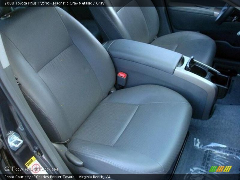 Magnetic Gray Metallic / Gray 2008 Toyota Prius Hybrid
