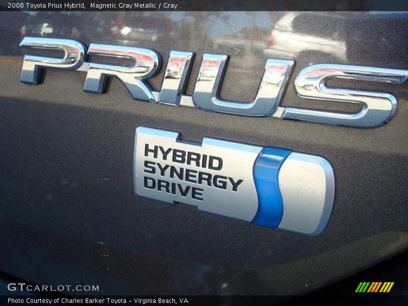 Magnetic Gray Metallic / Gray 2008 Toyota Prius Hybrid
