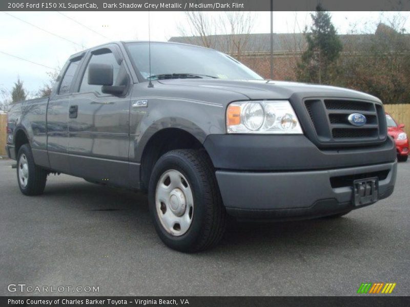 Dark Shadow Grey Metallic / Medium/Dark Flint 2006 Ford F150 XL SuperCab