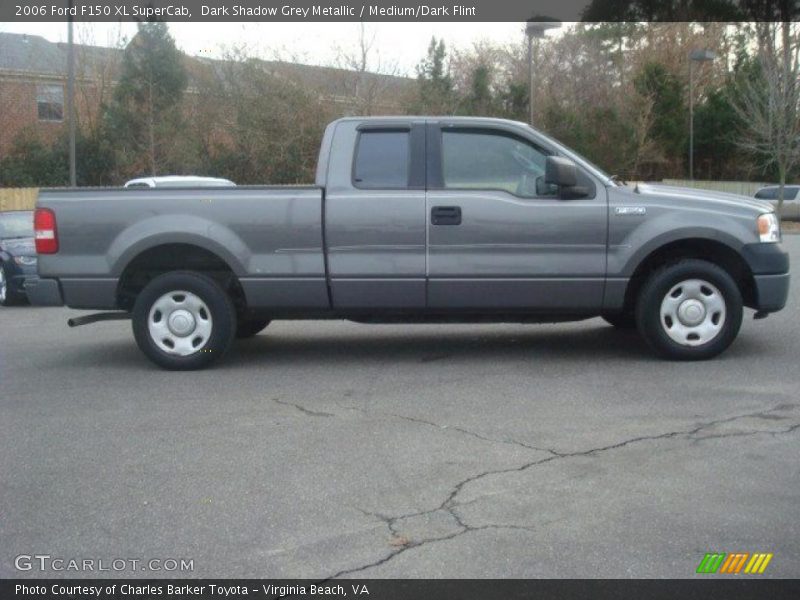 Dark Shadow Grey Metallic / Medium/Dark Flint 2006 Ford F150 XL SuperCab