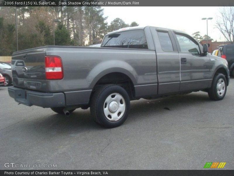 Dark Shadow Grey Metallic / Medium/Dark Flint 2006 Ford F150 XL SuperCab
