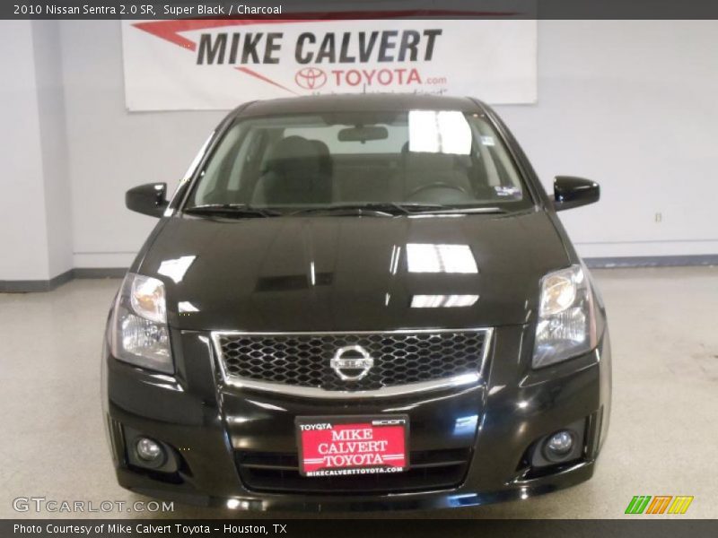 Super Black / Charcoal 2010 Nissan Sentra 2.0 SR