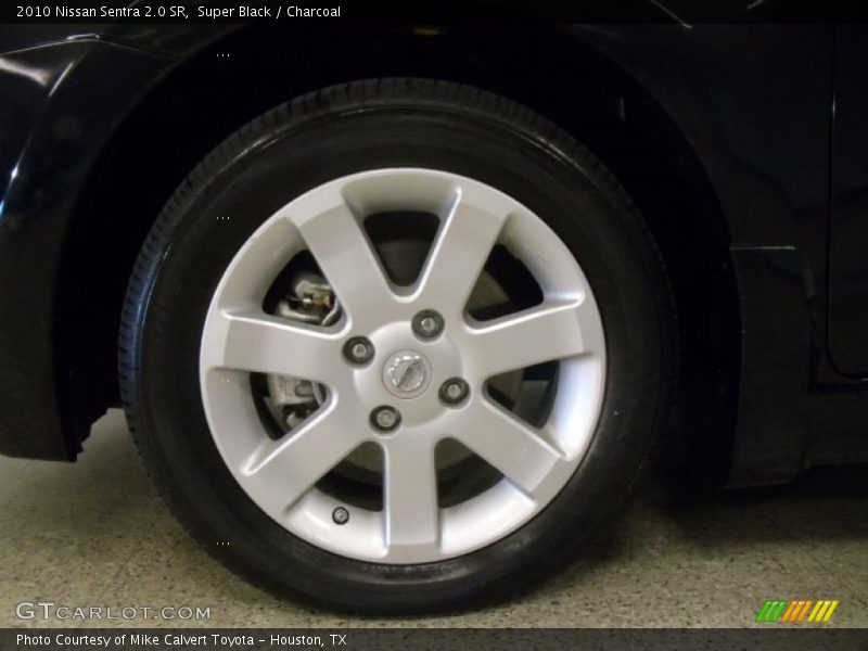 Super Black / Charcoal 2010 Nissan Sentra 2.0 SR