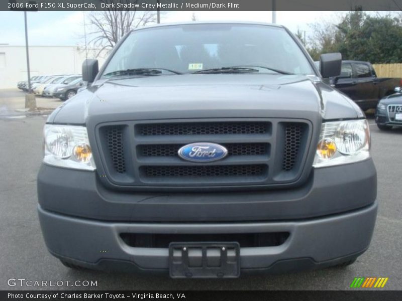 Dark Shadow Grey Metallic / Medium/Dark Flint 2006 Ford F150 XL SuperCab