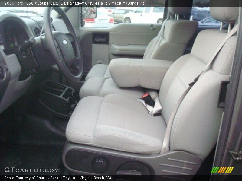 Dark Shadow Grey Metallic / Medium/Dark Flint 2006 Ford F150 XL SuperCab