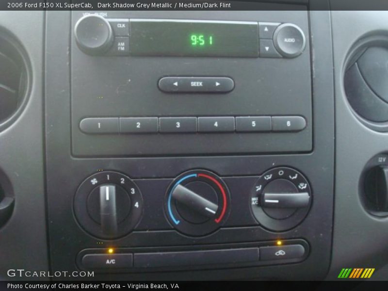 Dark Shadow Grey Metallic / Medium/Dark Flint 2006 Ford F150 XL SuperCab