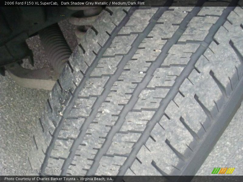 Dark Shadow Grey Metallic / Medium/Dark Flint 2006 Ford F150 XL SuperCab