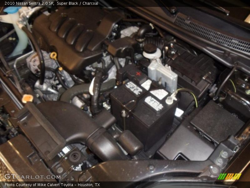 Super Black / Charcoal 2010 Nissan Sentra 2.0 SR