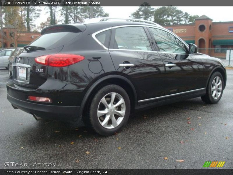 Black Obsidian / Stone 2008 Infiniti EX 35 Journey AWD