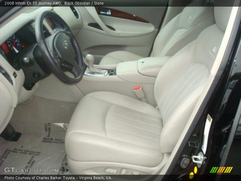 Black Obsidian / Stone 2008 Infiniti EX 35 Journey AWD