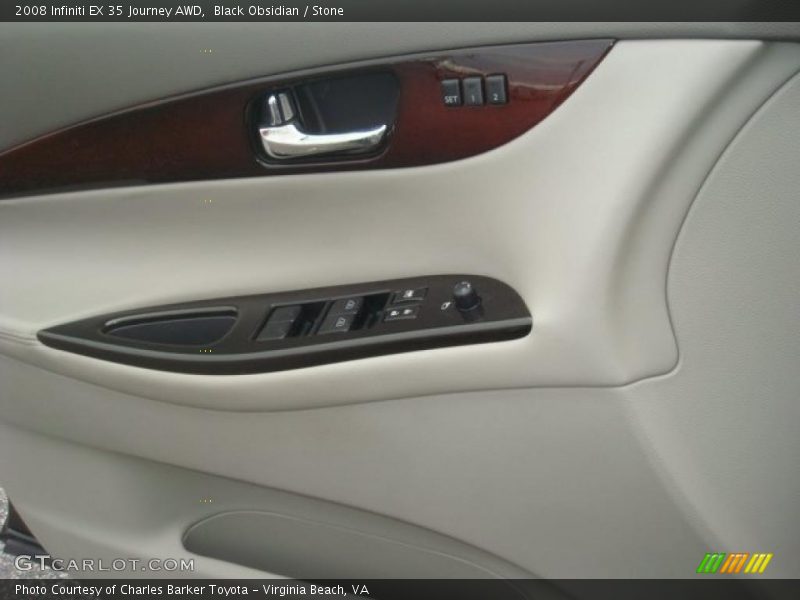 Black Obsidian / Stone 2008 Infiniti EX 35 Journey AWD