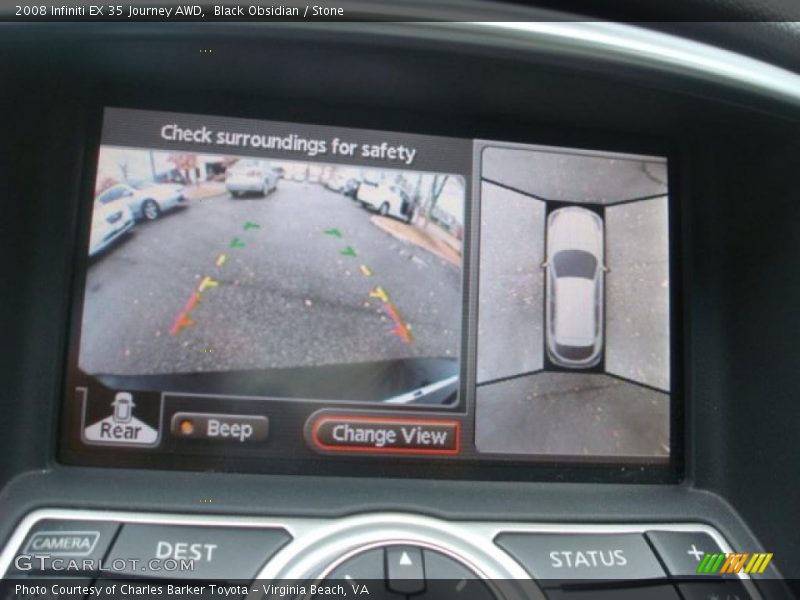 Black Obsidian / Stone 2008 Infiniti EX 35 Journey AWD