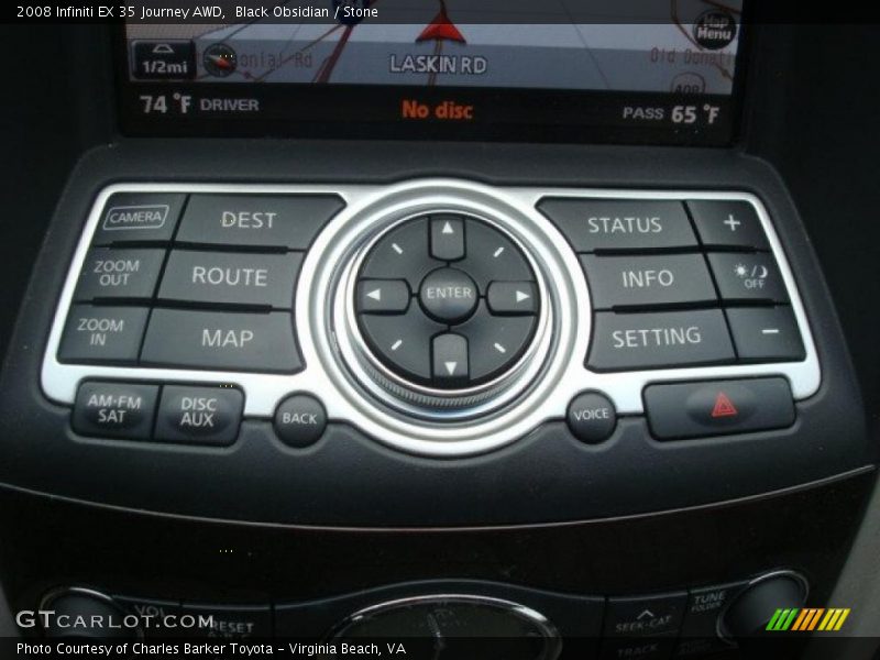 Black Obsidian / Stone 2008 Infiniti EX 35 Journey AWD