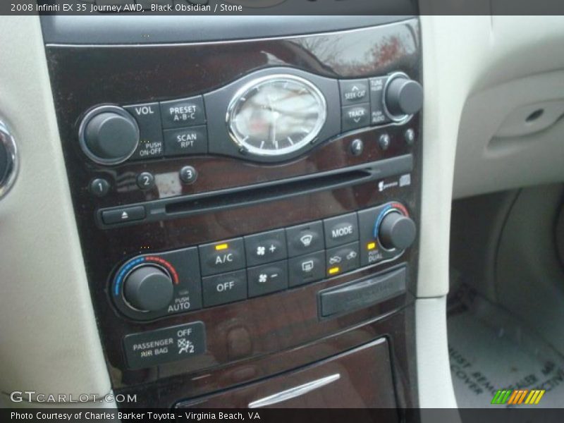 Black Obsidian / Stone 2008 Infiniti EX 35 Journey AWD