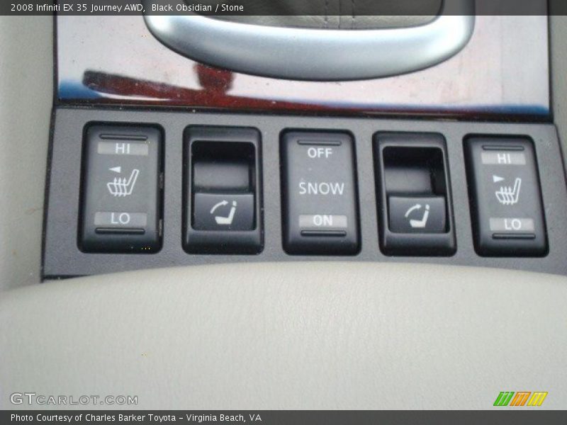 Black Obsidian / Stone 2008 Infiniti EX 35 Journey AWD
