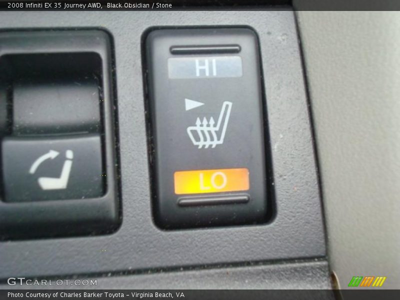 Black Obsidian / Stone 2008 Infiniti EX 35 Journey AWD