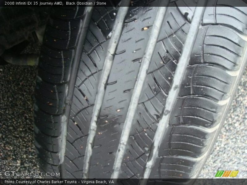 Black Obsidian / Stone 2008 Infiniti EX 35 Journey AWD