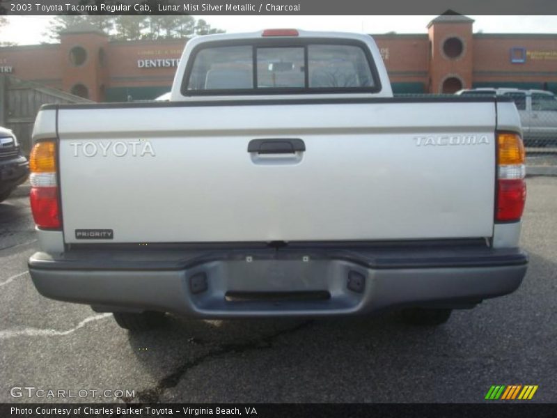 Lunar Mist Silver Metallic / Charcoal 2003 Toyota Tacoma Regular Cab