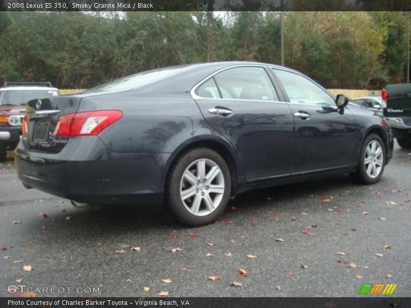 Smoky Granite Mica / Black 2008 Lexus ES 350