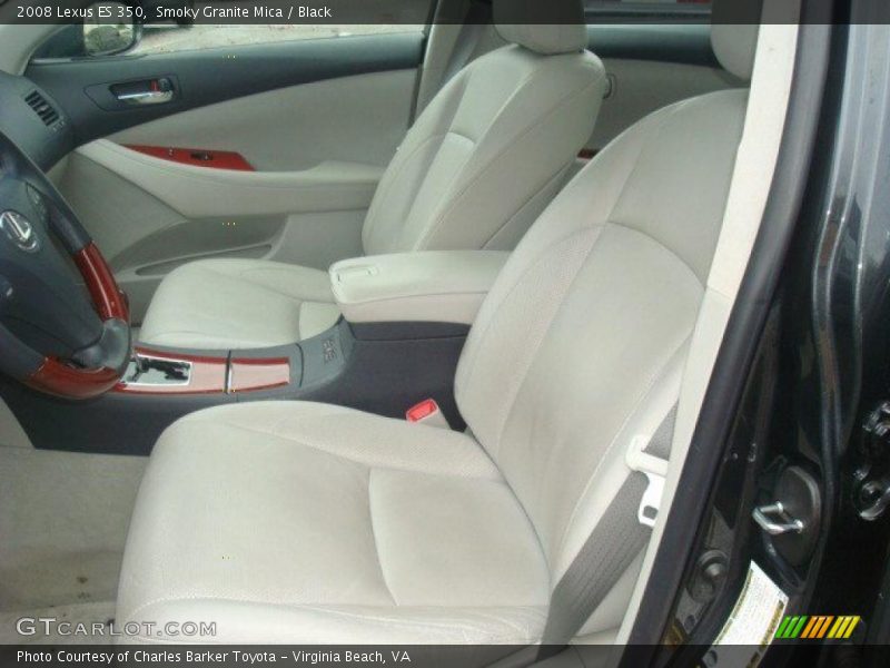 Smoky Granite Mica / Black 2008 Lexus ES 350