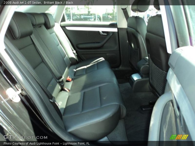 Brilliant Black / Black 2008 Audi A4 2.0T Sedan